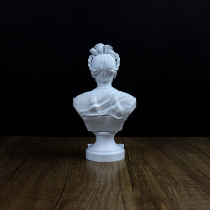 Frida Kahlo Bust, Mexican Painter Statue
