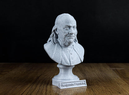 Benjamin Franklin Bust, Founding Father of the United States Statue