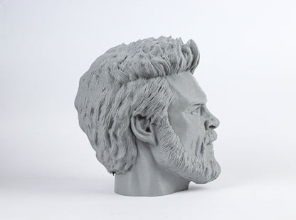 Karl Urban  Bust, Headset Stand Bust