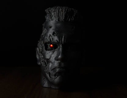 Terminator T-800 LED Bust, Arnold Schwarzenegger Headphone Holder