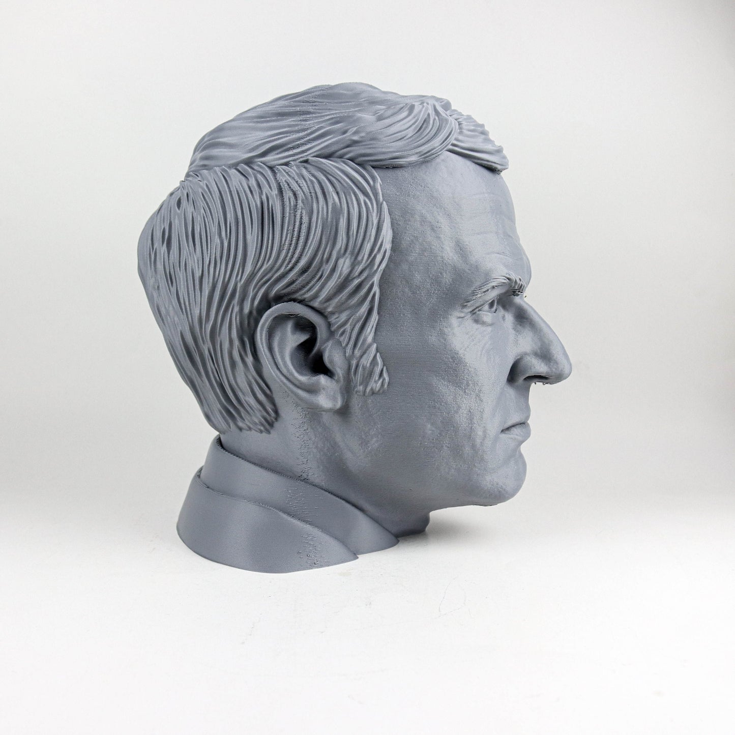 Emanuel Macron Head Bust