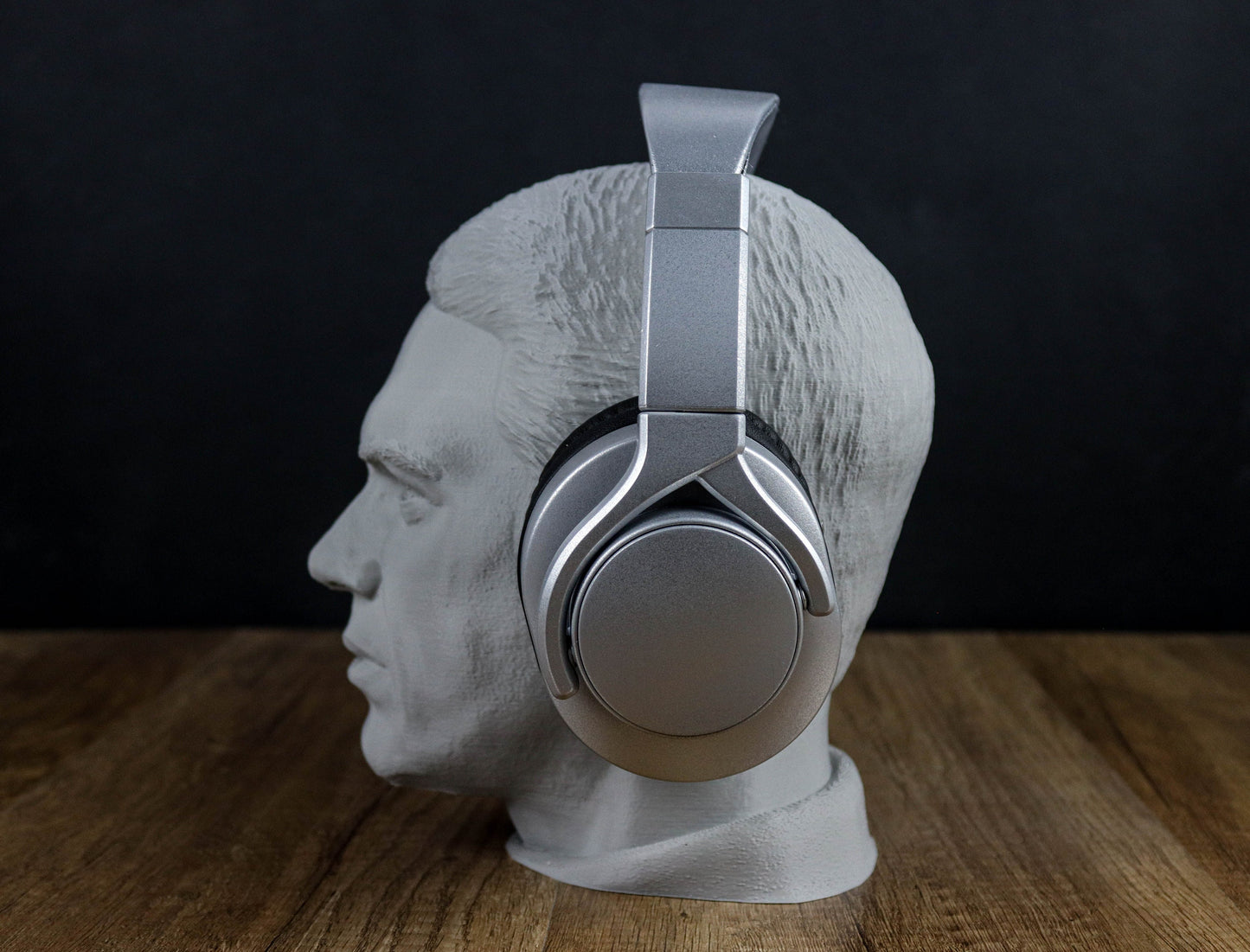 Steve McQueen Headphone Holder Bust, Headset Stand Figure, Room Decoration