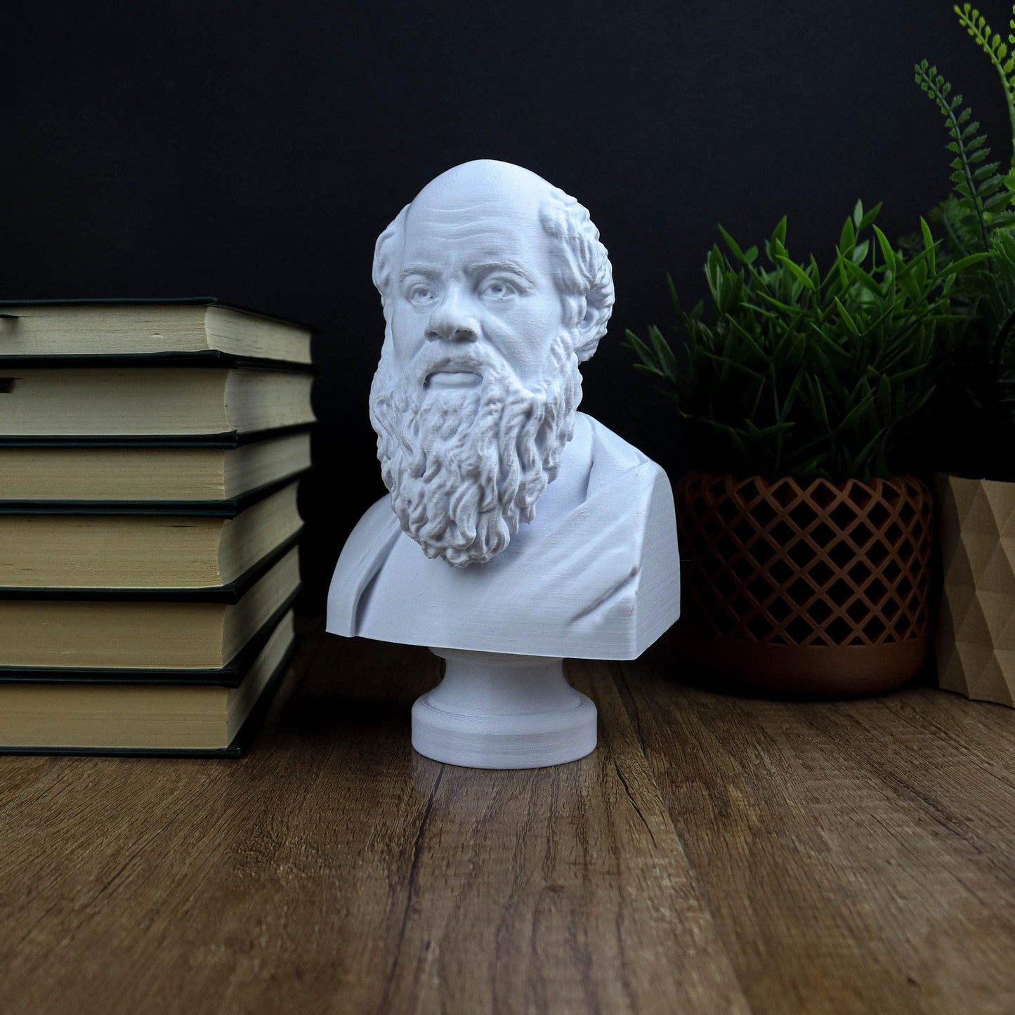 Socrates Bust, Greek Statue, Sculpture
