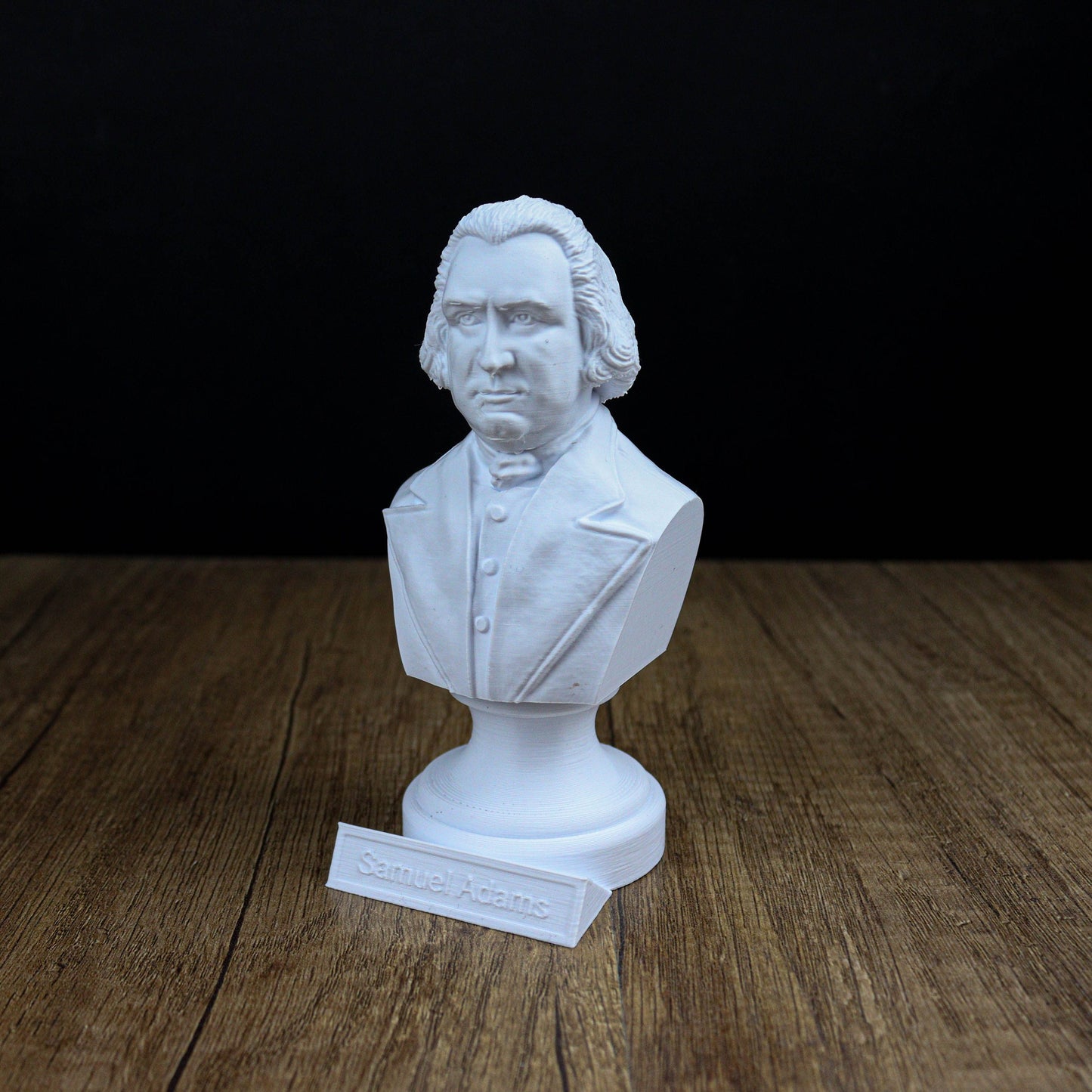 Samuel Adams Bust: Revolutionary War Hero Sculpture
