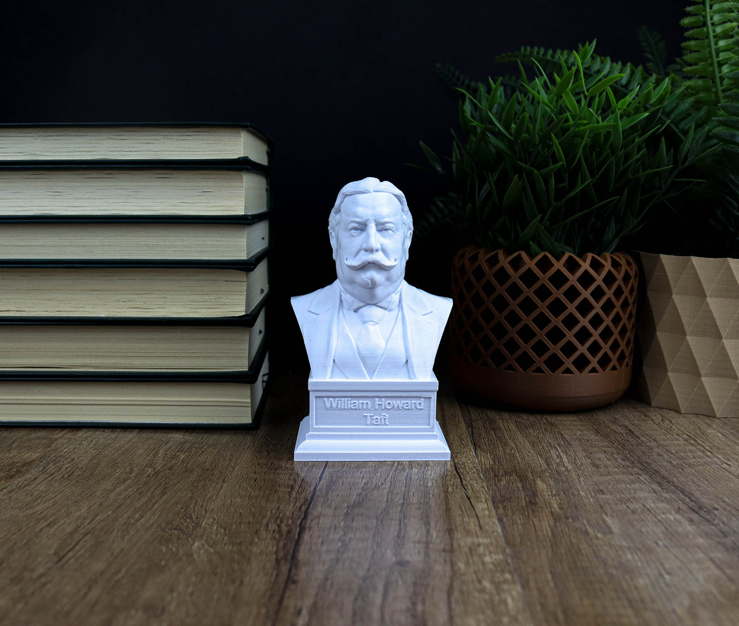 William Howard Taft Bust, 27th president of the United States Statue