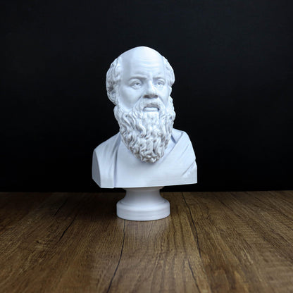 Socrates Bust, Greek Statue, Sculpture