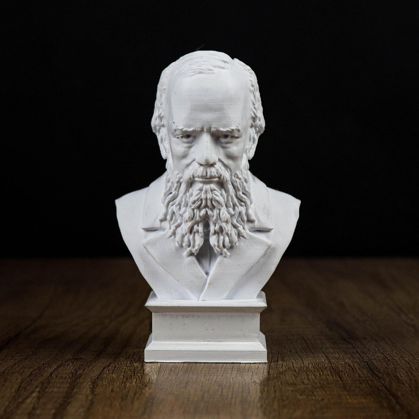 Fyodor Dostoevsky Bust, Russian Novelist Statue, Gift for Poetry