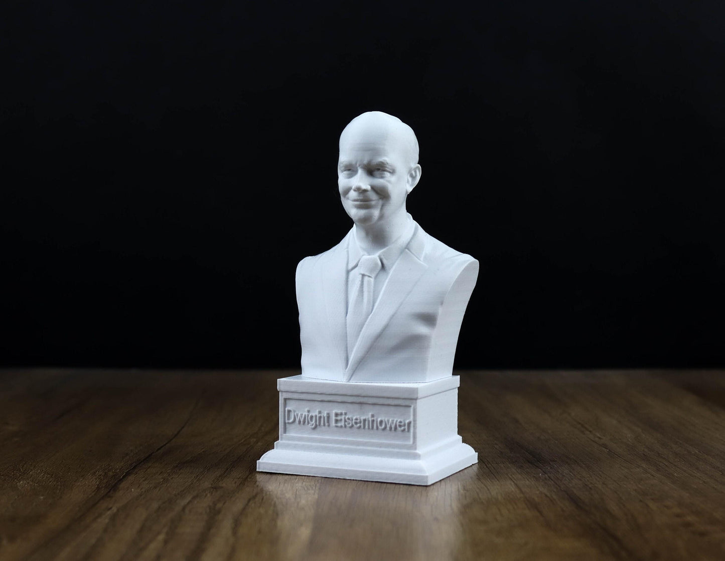 Dwight D. Eisenhower Bust, 34th US President Sculpture
