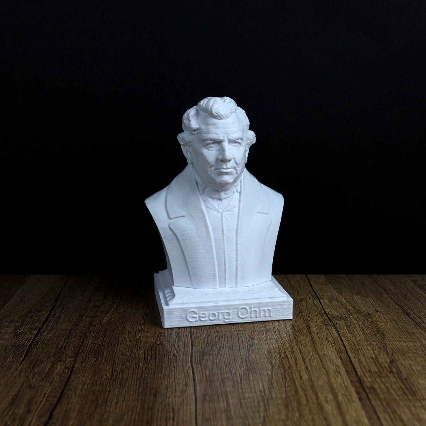 Georg Ohm Bust, German Physicist and Mathematician Statue,