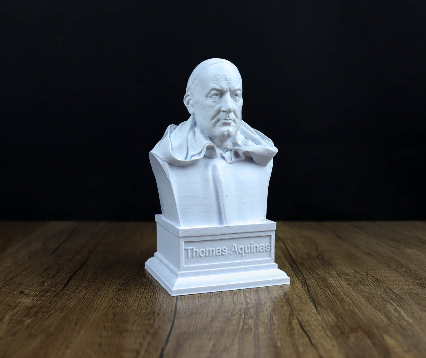 Thomas Aquinas Bust, Catholic Philosopher Sculpture