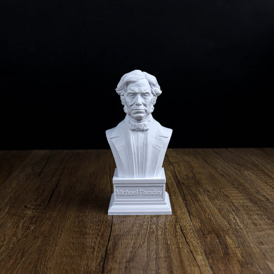 Michael Faraday Bust, Physics Home Decor, Gift for Science Lovers
