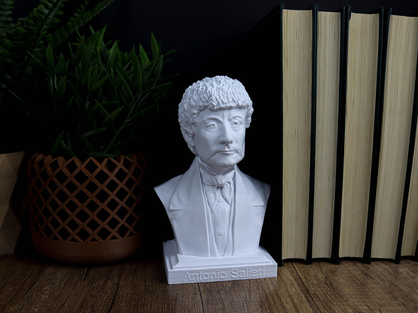 Antonio Salieri Bust, Classical Composer Statue, Music History Decor, Gift for Musicians