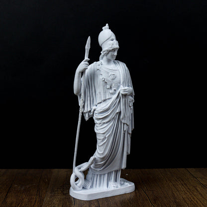 Athena Giustiniani statue, Greek goddess sculpture, classical decor