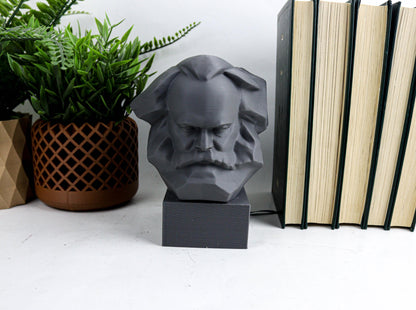Karl Marx Chemnitz Monument, German philosopher Statue, Sculpture Decoration ,Decor