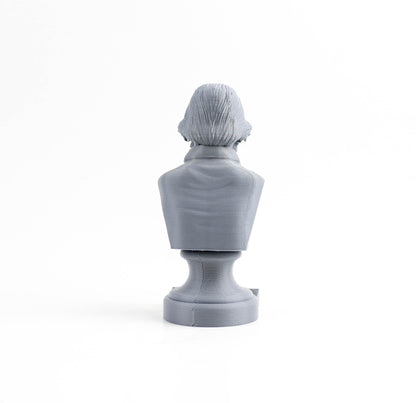 Alan Watts Bust, English Writer Statue, Sculpture Decoration