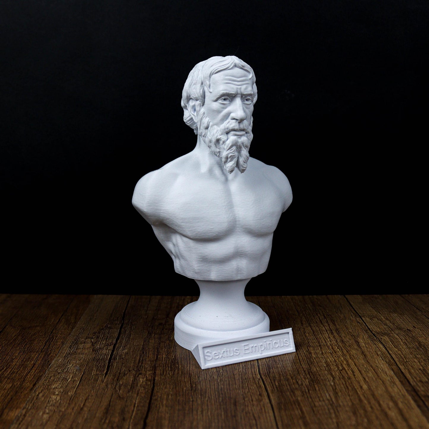 Sextus Empiricus Bust, Ancient Greek Philosopher Statue