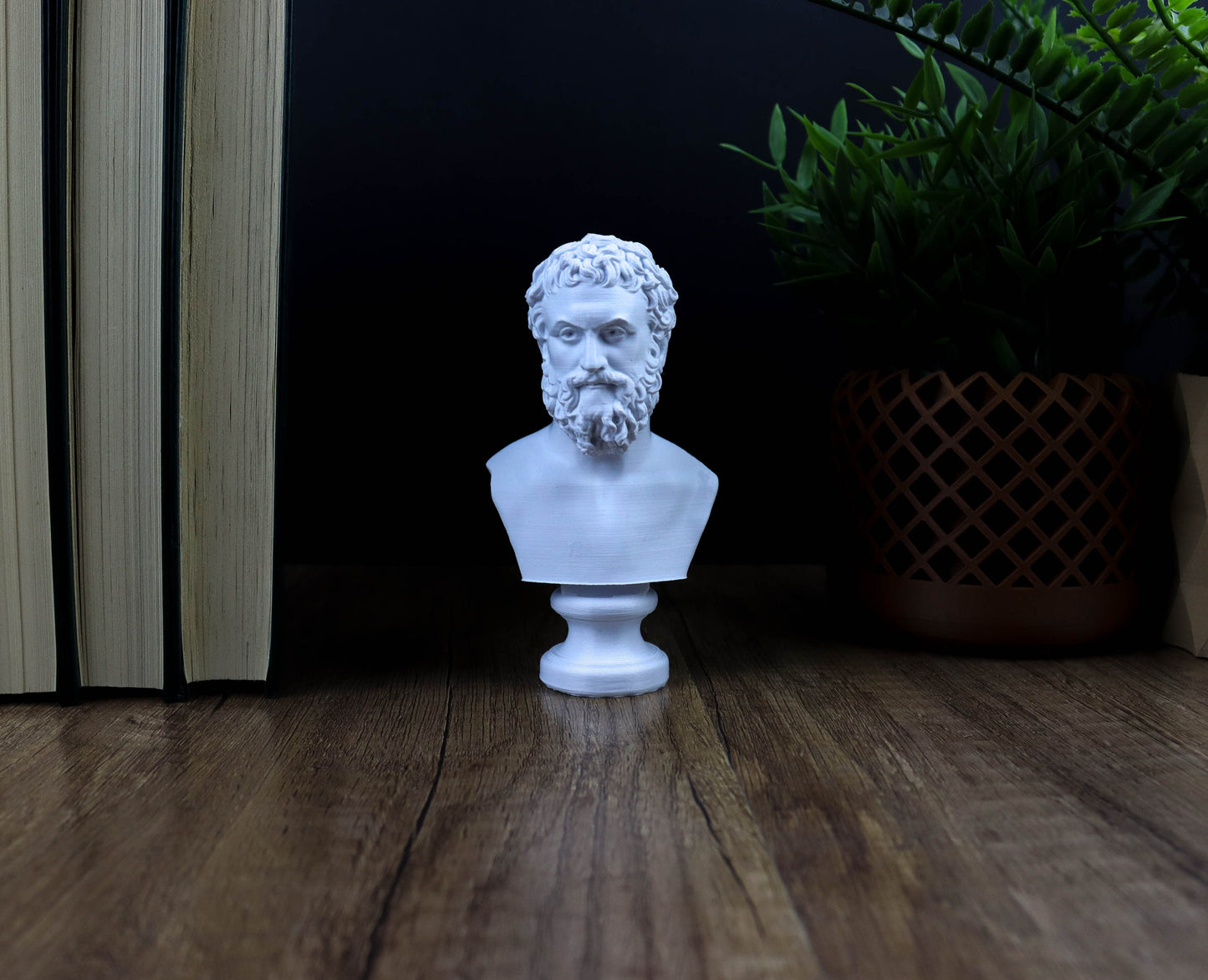 Thales of Miletus Bust, Greek philosopher Statue