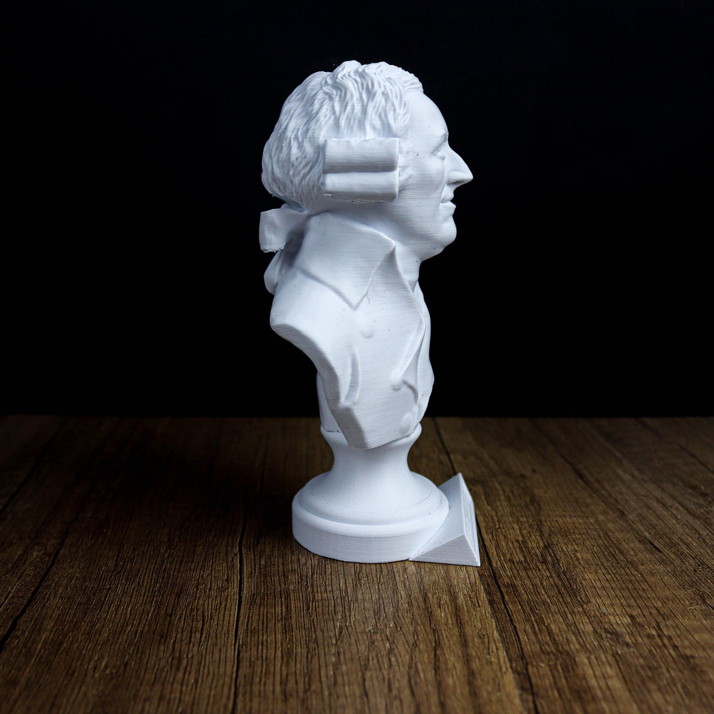 Adam Smith Bust, Wealth of Nations Inspired Decor Sculpture