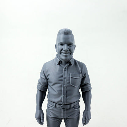 Personalized 3D Printed Action Figure: Custom Figurine Gift