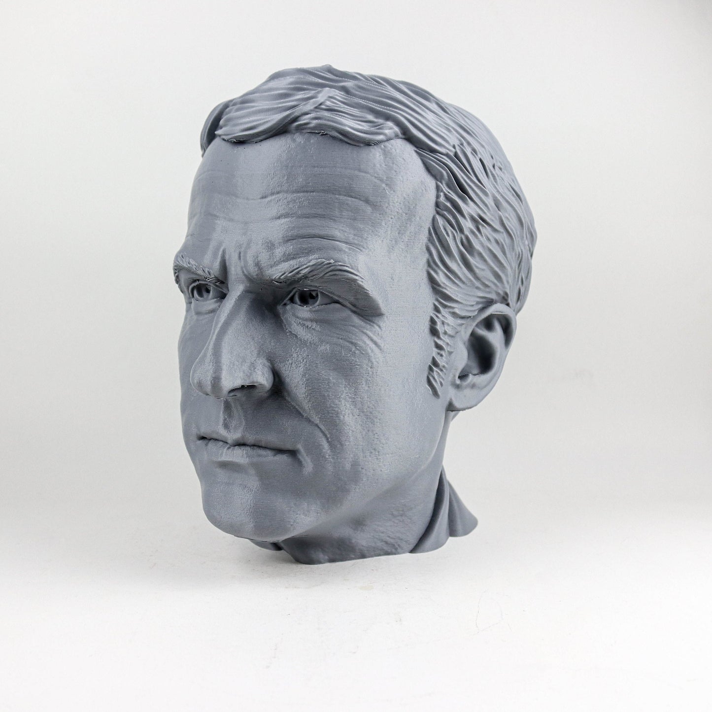 Emanuel Macron Head Bust