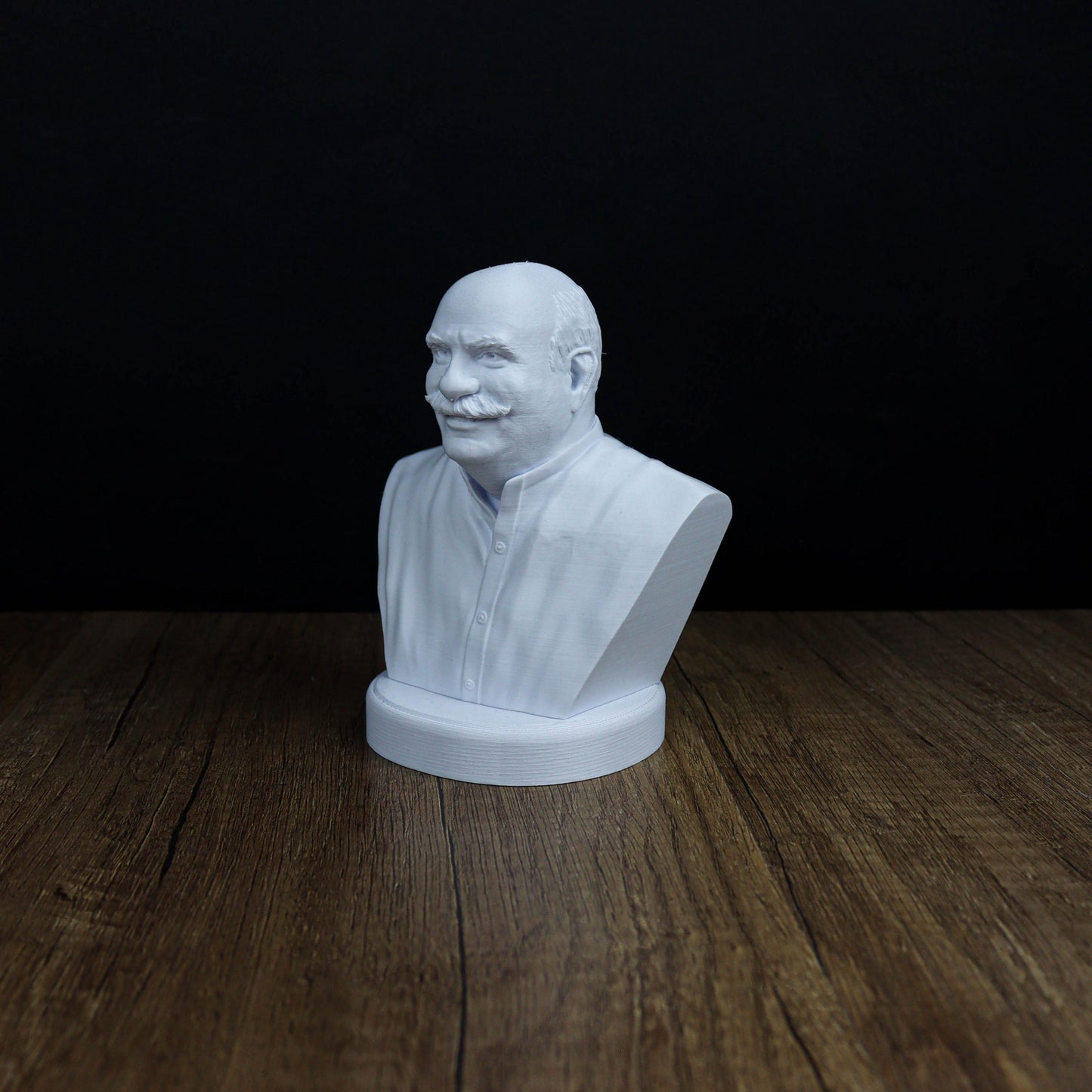 Mohnish Pabrai Bust, Stock Market Inverstor Gift,