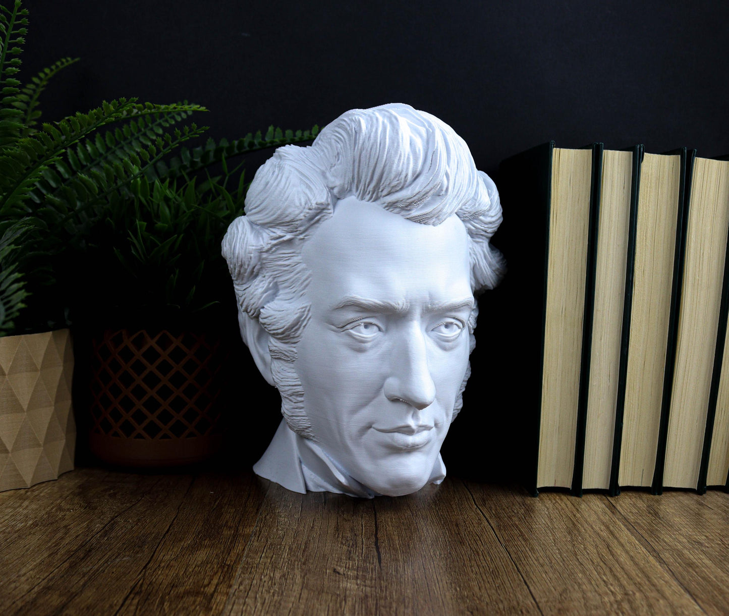 Soren Kierkegaard Head Bust