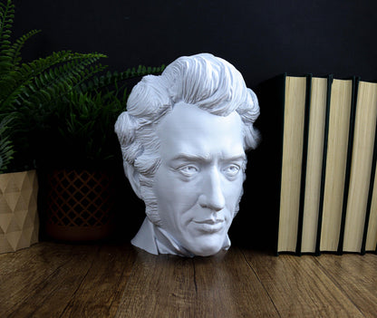 Soren Kierkegaard Head Bust