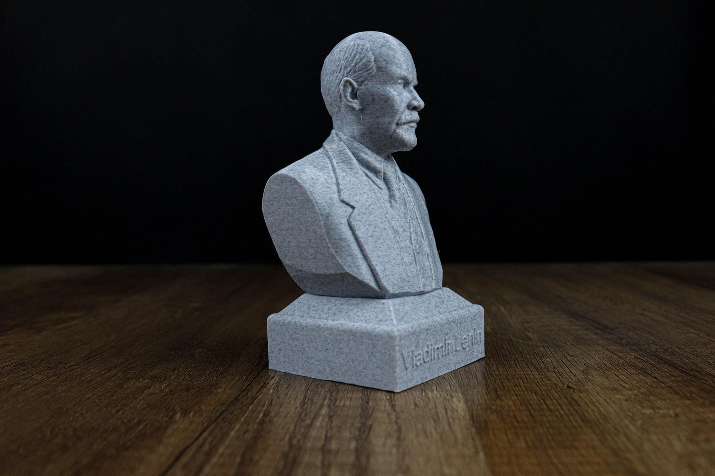 Vladimir Lenin and Joseph Stalin Busts, Russian Leadership Statues.