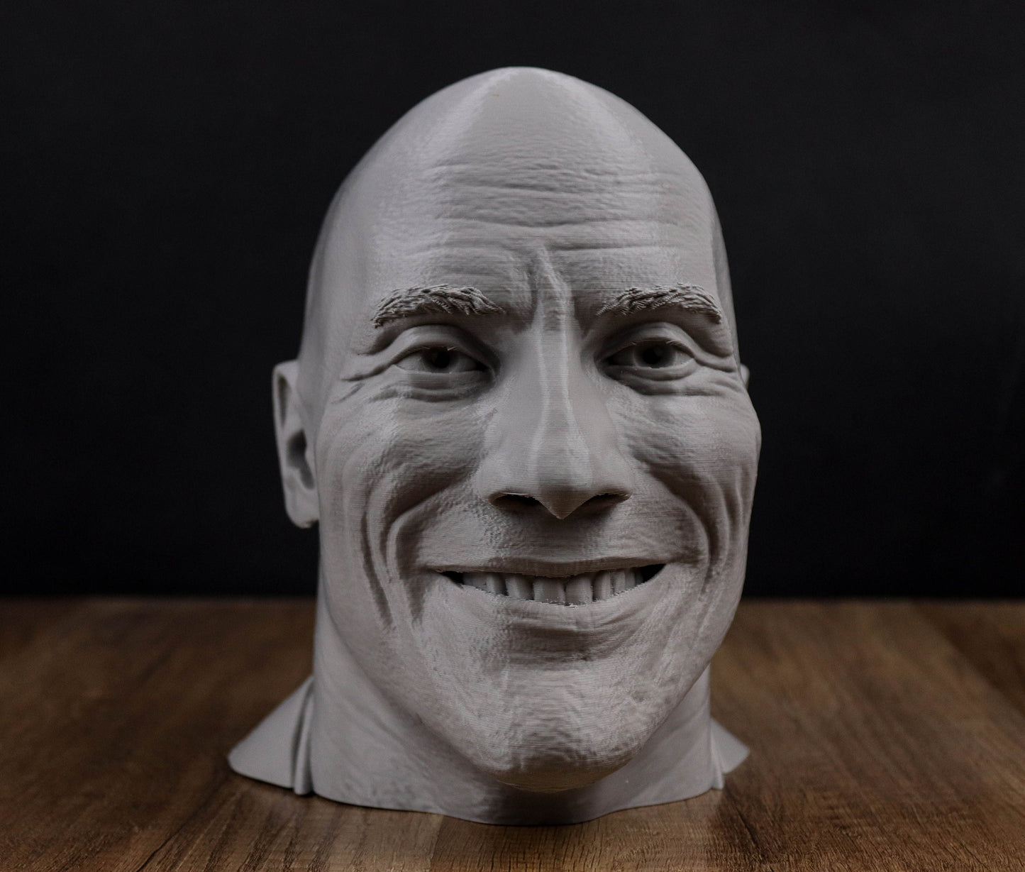 Dwayne The Rock Johnson Headphone Holder, Desktop Decor Headphone stand, Gaming Accessories