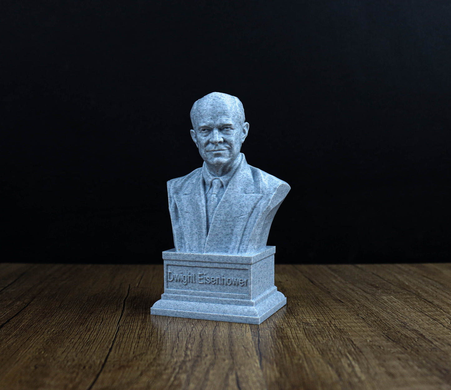 Dwight D. Eisenhower Bust, 34th US President Sculpture