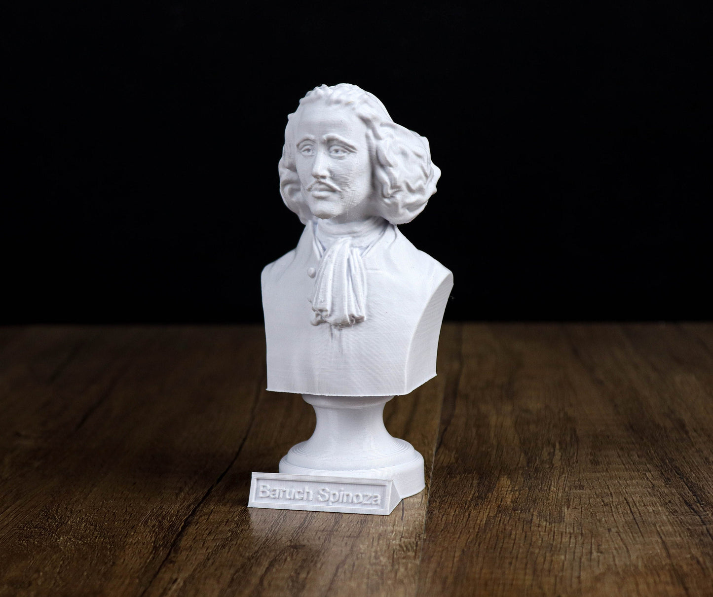 Baruch Spinoza Bust, Dutch Philosopher Sculpture