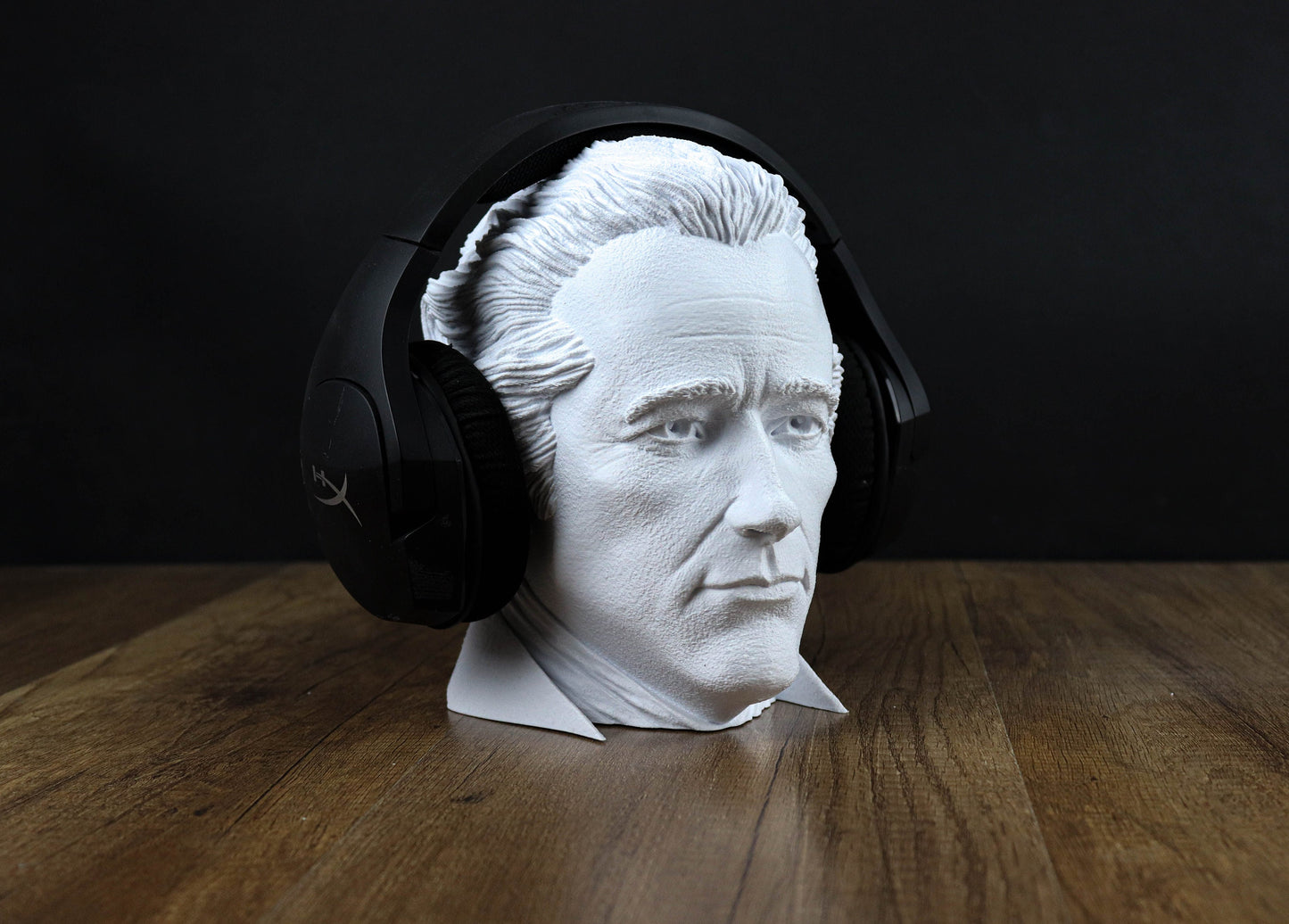 Alexander Hamilton Bust, Founding Father of the United States Sculpture, Headphone Holder Decoration