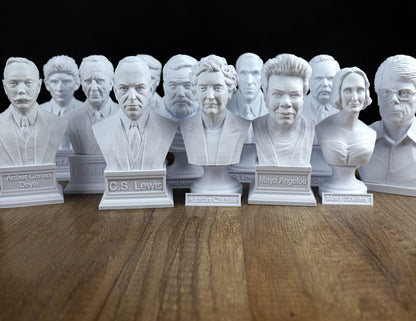 Writer Bust, Gift for Book Lover