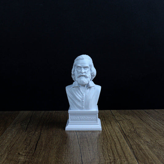 Walt Whitman Bust, American Poet, Essayist Statue