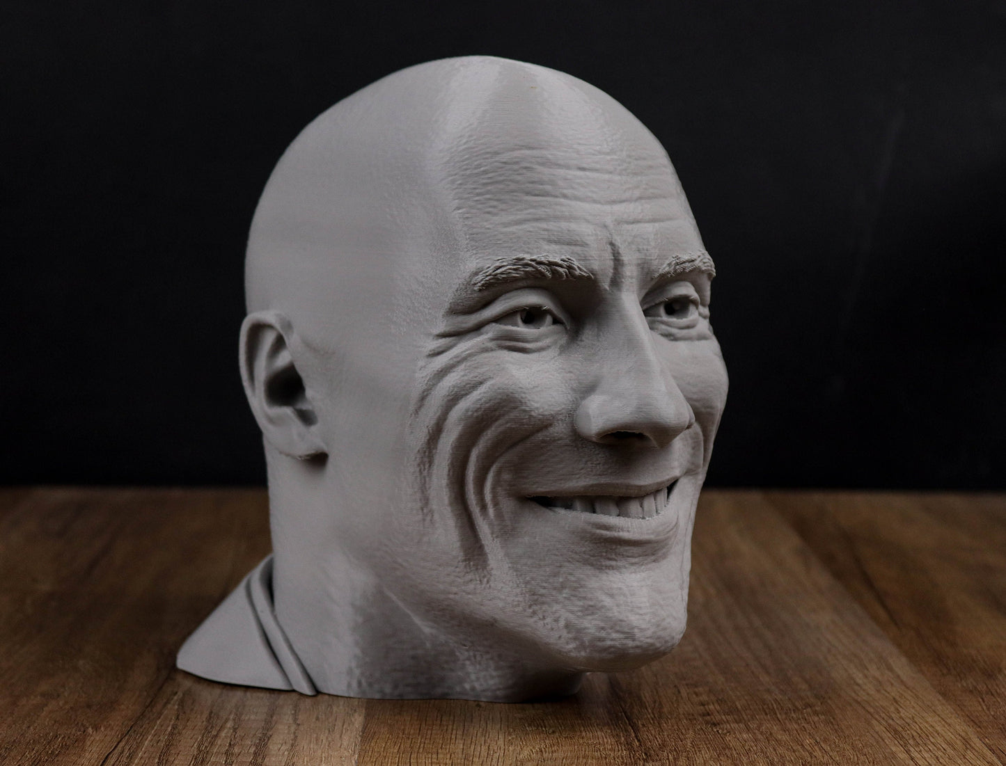Dwayne The Rock Johnson Headphone Holder, Desktop Decor Headphone stand, Gaming Accessories