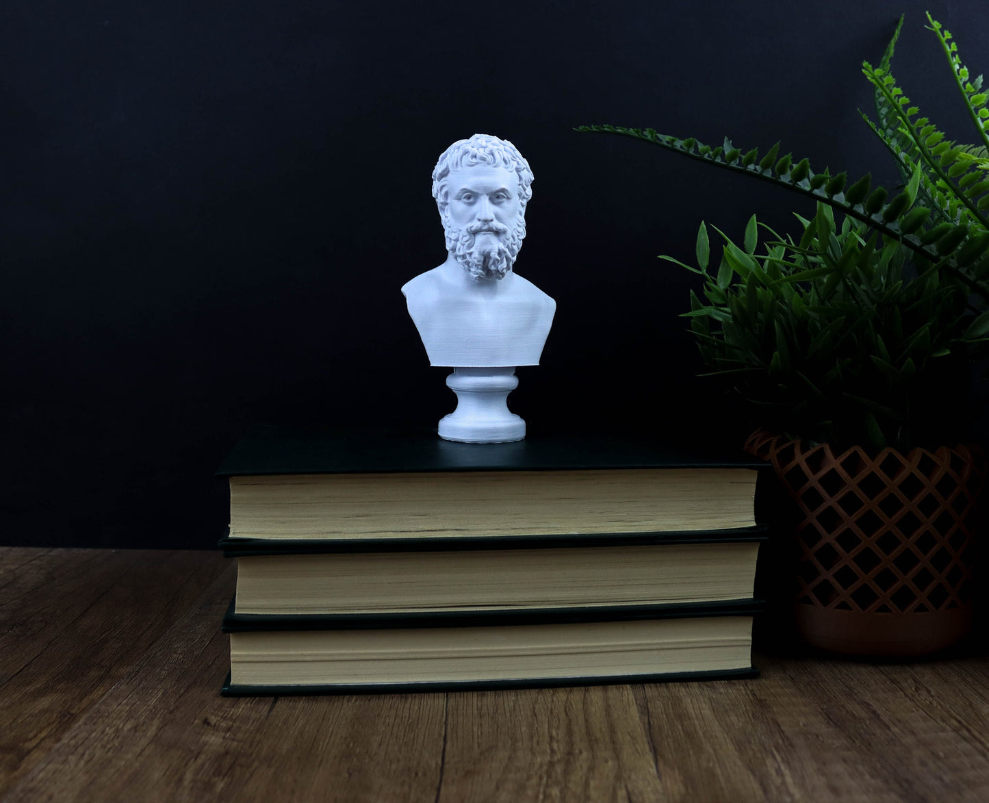 Thales of Miletus Bust, Greek philosopher Statue