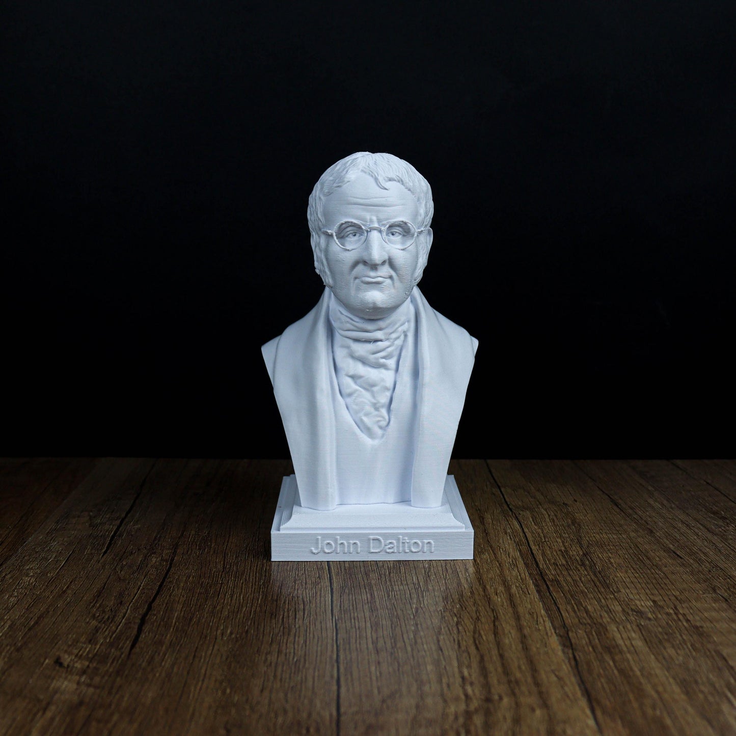 John Dalton Bust,  English Chemist, Physicist and Meteorologist Sculpture
