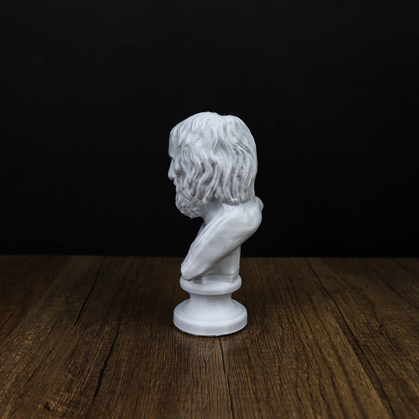 Euripides Statue Bust, Greek Tragedian of Classical Athens Sculpture