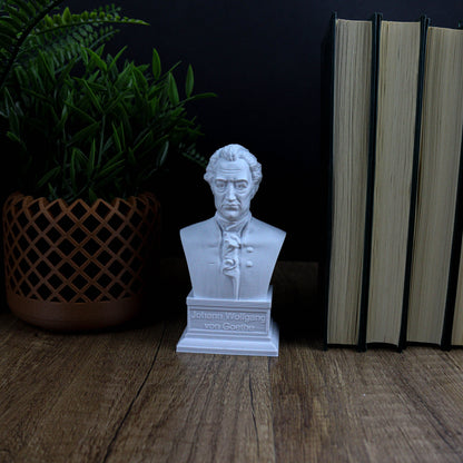 Goethe Bust, Johann Wolfgang von Goethe Statue, Romantic Era Poet Statue