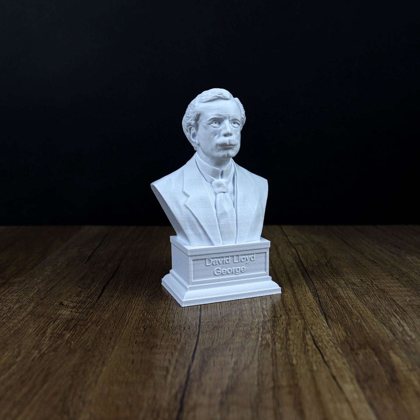 David Lloyd George Bust,  Prime Minister of the United Kingdom in WW1 Statue