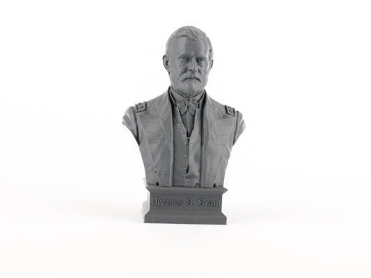 Ulyses S Grant Bust, 18th U.S. President Sculpture