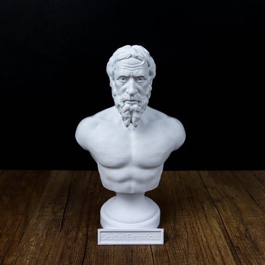 Sextus Empiricus Bust, Ancient Greek Philosopher Statue
