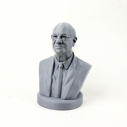 Daniel Kahneman Bust, Behavioral Economics Thinker Statue for Office or Bookshelf Decor