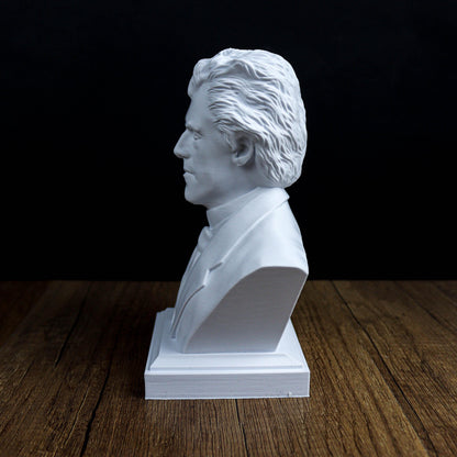 Gustav Mahler Bust, Classical Composer Sculpture, Gift for Music Lovers