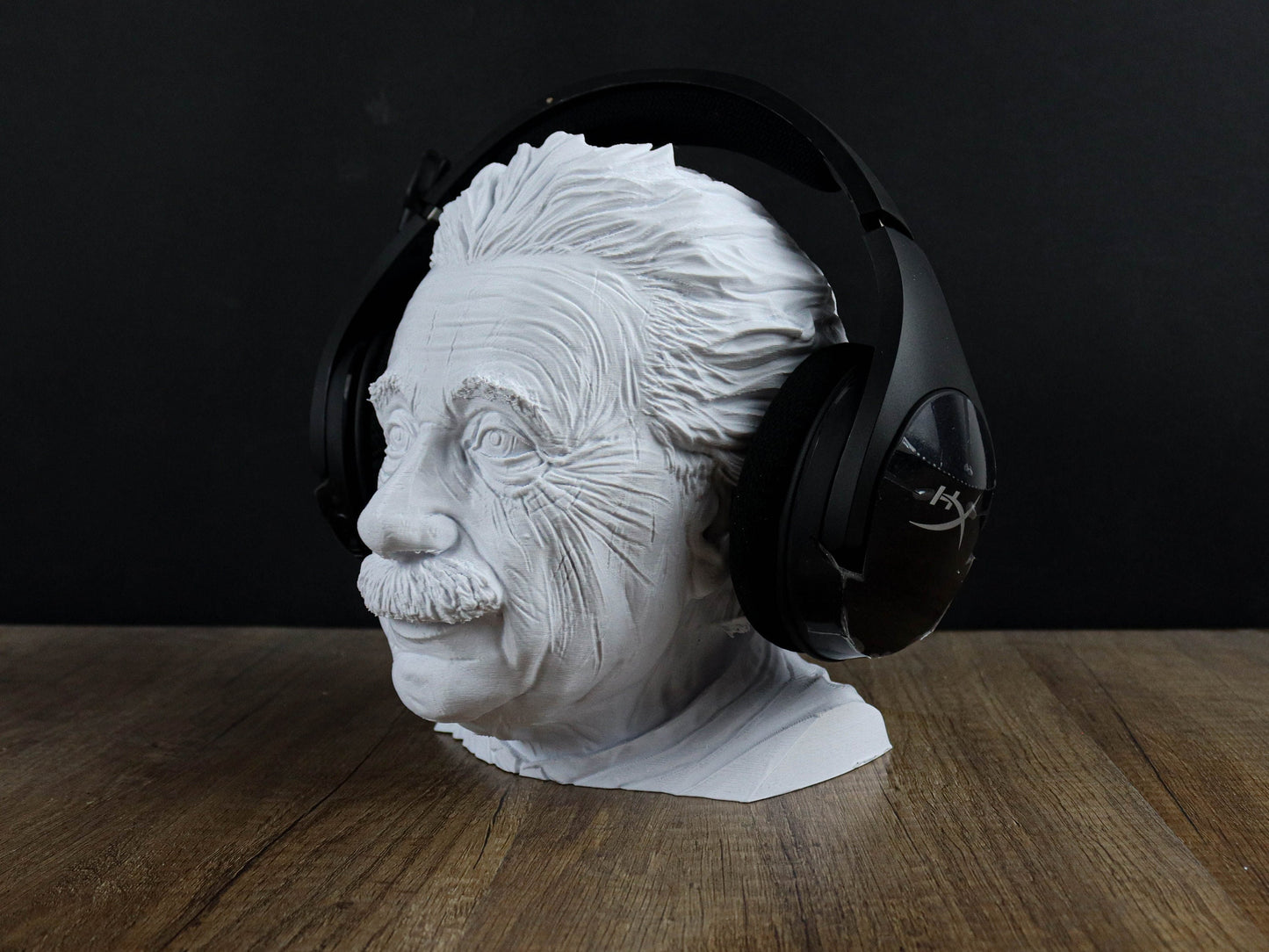 Albert Einstein Headphone Holder, Desktop Decor Headphone stand