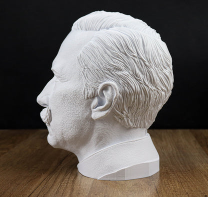 Kaiser Wilhelm II, German Emperor 3d Bust Sculpture