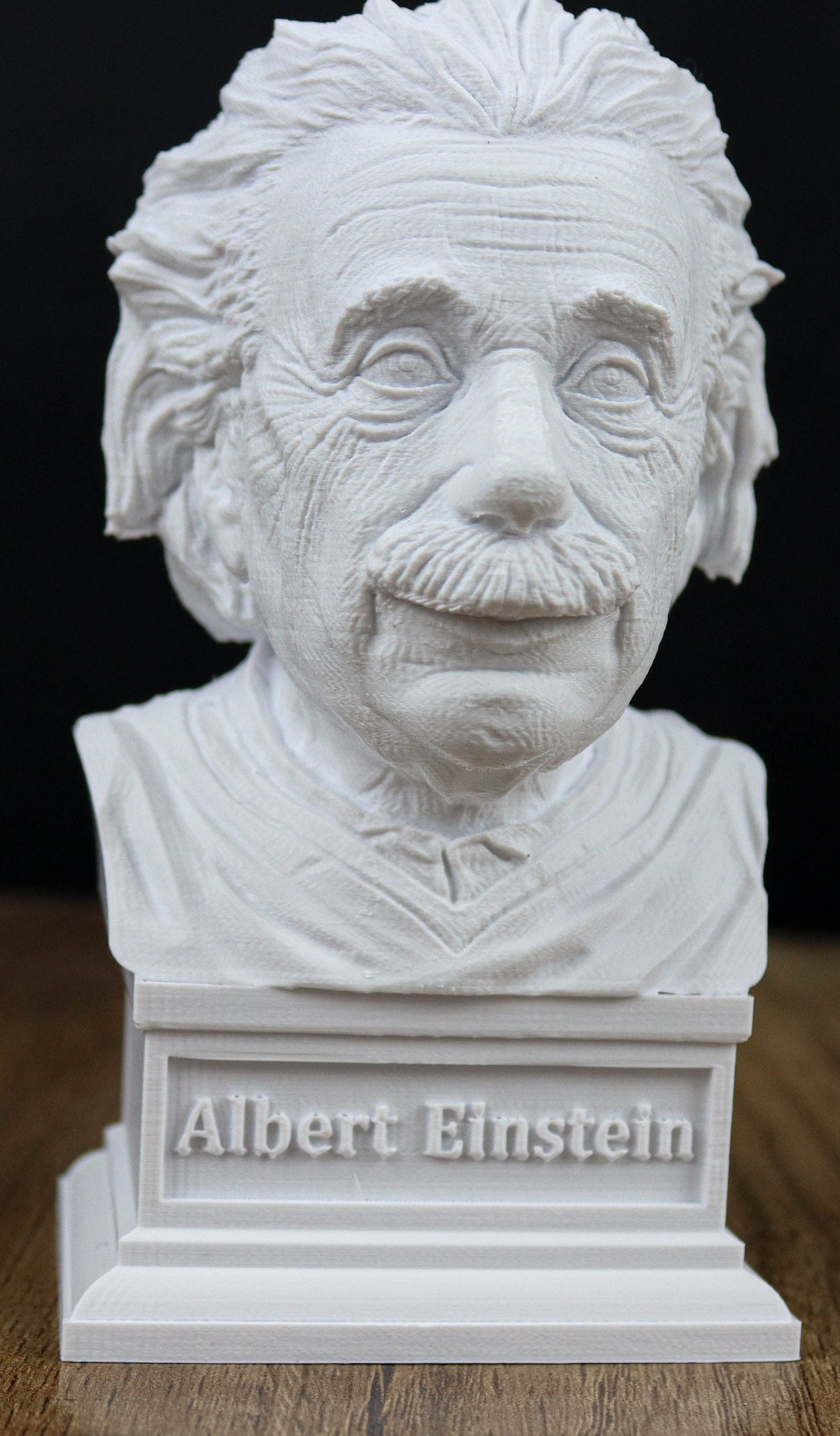 Albert Einstein Bust, German Physicist and Mathematician Desktop Statue
