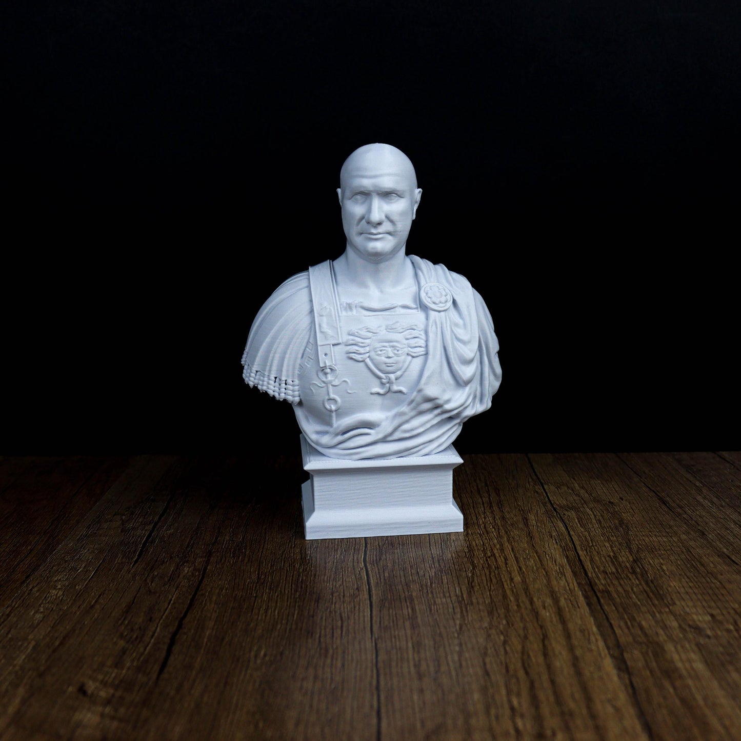 Scipio Africanus Bust, Roman General Bookshelf and Home Decor