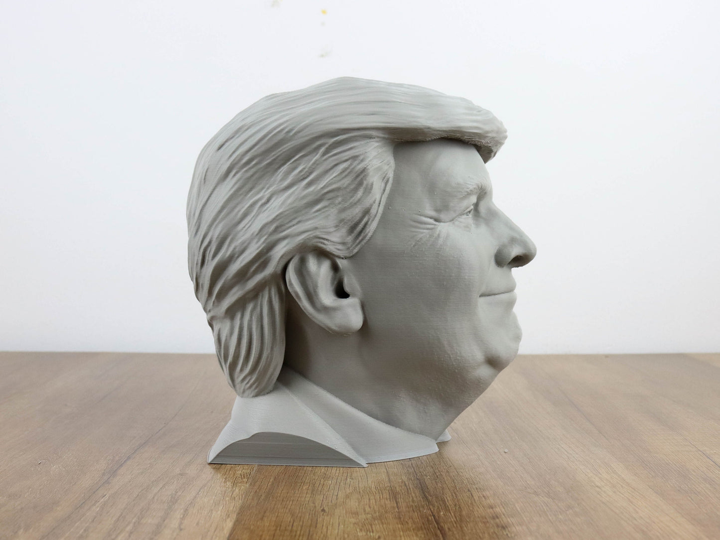 Smiling Trump Headphone Holder 3d Bust