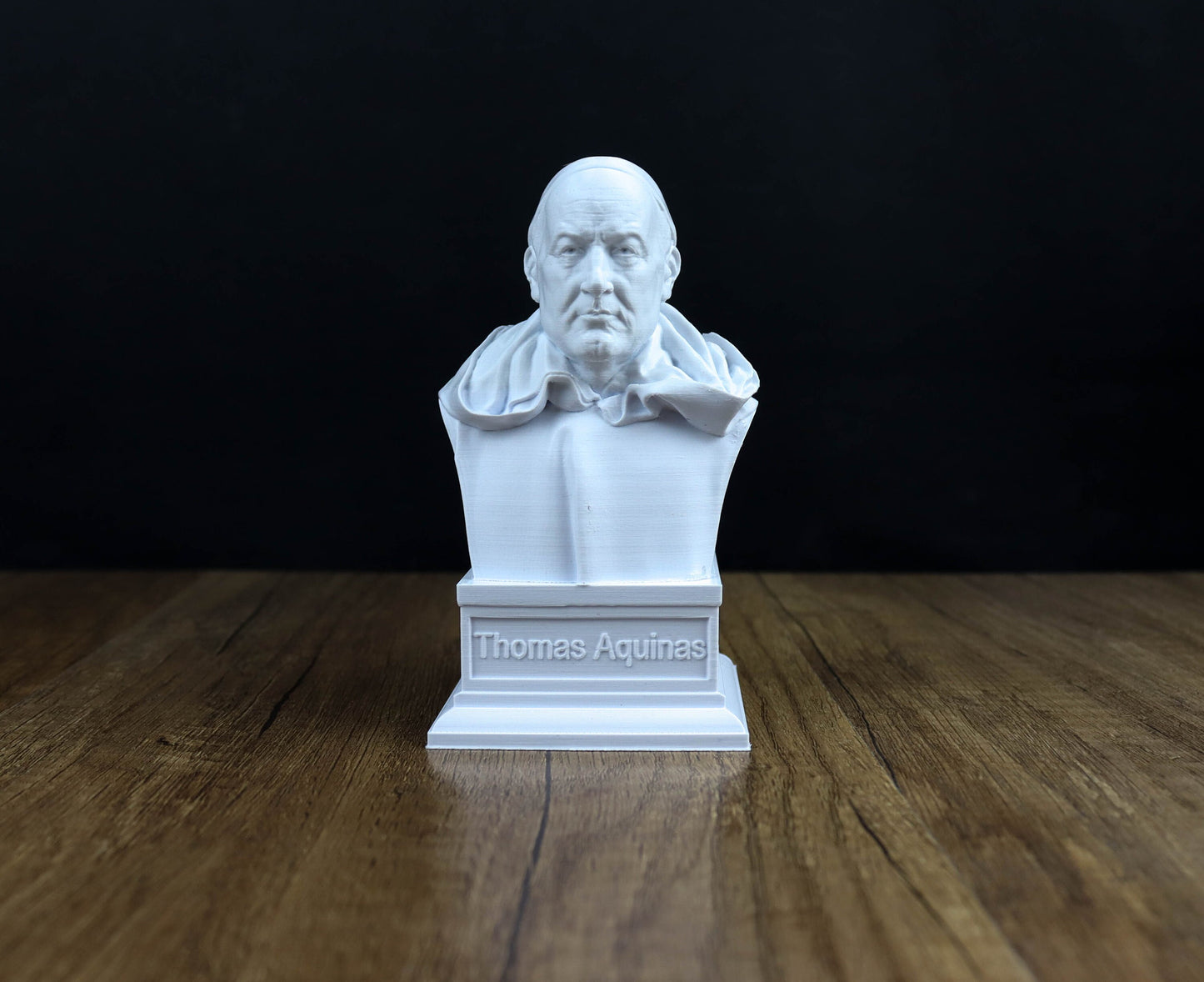 Thomas Aquinas Bust, Catholic Philosopher Sculpture